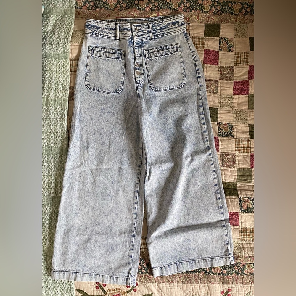 Lot of 2 Free People We the Free Colette denim jeans  29